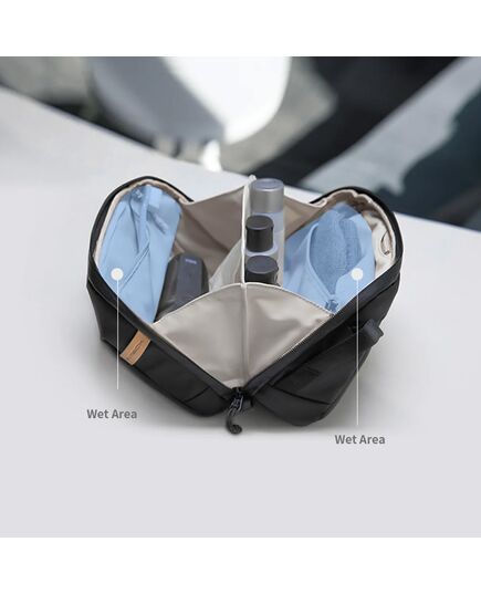 Сумка-органайзер PGYTECH Wash Pouch, Цвет: Twilight Black, изображение 7