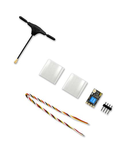 Приёмник GEPRC ELRS Nano (2,4 ГГц / 915 / 868 МГц), Версия: ELRS 868 МГц, Комплектация: с Mini Т-антенной, изображение 3