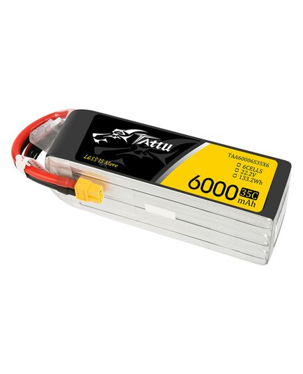 Аккумулятор Tattu 6000мАч 6S 35C LiPo (XT60), изображение 3