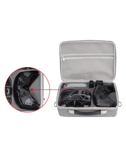 Защитный EVA кейс DJI Avata, Цвет: Серый, изображение 3