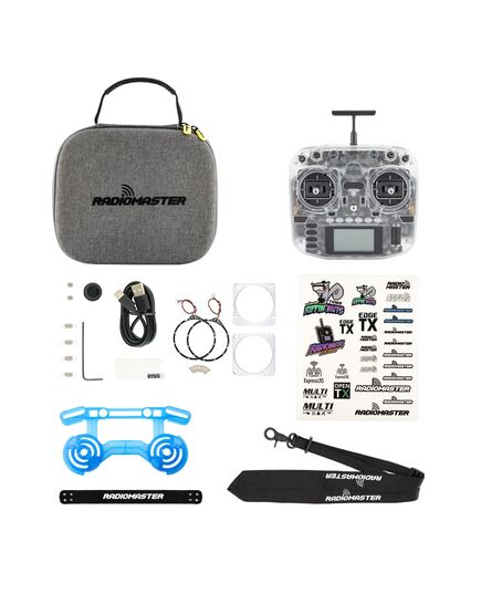 Аппаратура управления RadioMaster Boxer M2 (Прозрачный корпус) (ELRS), Корпус: Прозрачный, Версия: ELRS, изображение 5