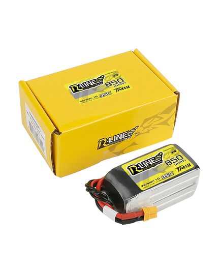Аккумулятор Tattu R-Line V1.0 850мАч 4S 95C LiPo (XT30), изображение 4