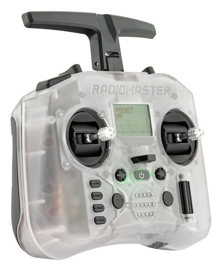 Аппаратура управления RadioMaster Pocket M2, Версия: CC2500, Цвет: Прозрачный, изображение 5