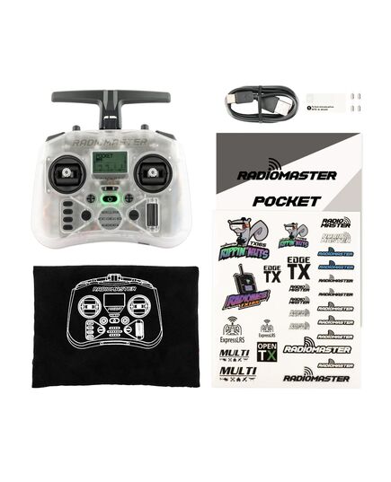 Аппаратура управления RadioMaster Pocket M2, Версия: CC2500, Цвет: Прозрачный, изображение 9