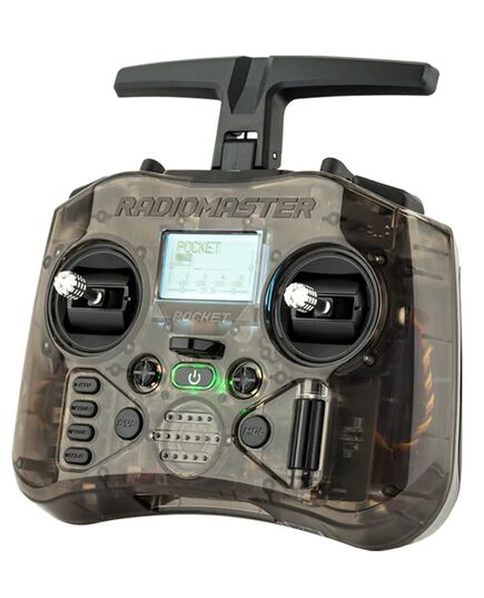 Аппаратура управления RadioMaster Pocket M2, Версия: CC2500, Цвет: Угольный, изображение 2