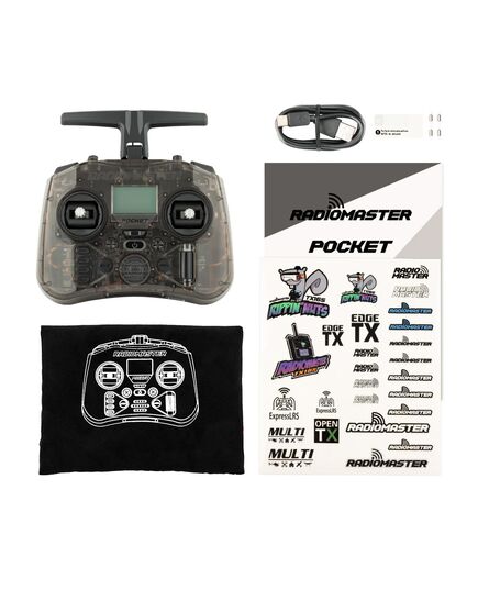 Аппаратура управления RadioMaster Pocket M2, Версия: ELRS, Цвет: Угольный, изображение 7