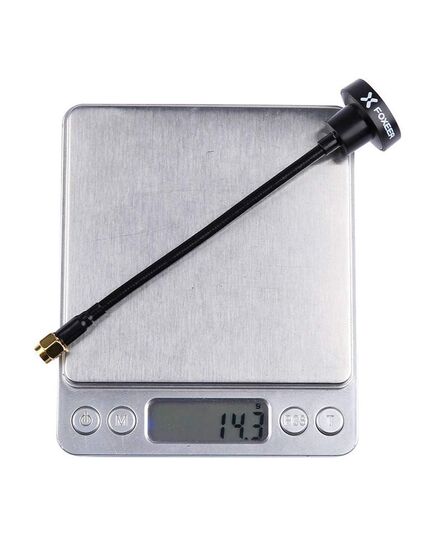 Антенна Foxeer Pagoda PRO 5,8 ГГц (RHCP) (Long) (Чёрный), Разъём: SMA90, Длина: 150 мм, изображение 4