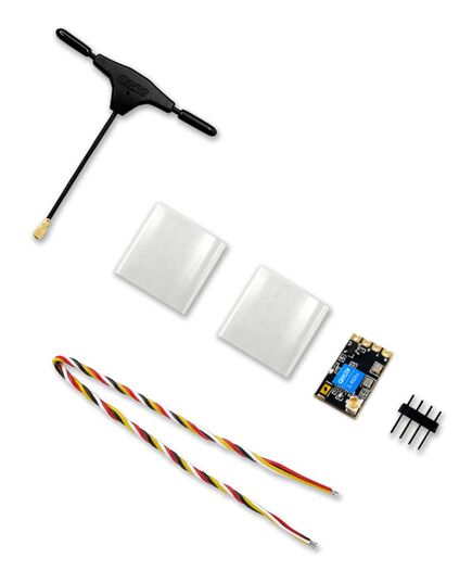 Приёмник GEPRC ELRS Nano (2,4 ГГц / 915 / 868 МГц), Версия: ELRS 2,4 ГГц, Комплектация: с Mini Т-антенной, изображение 4