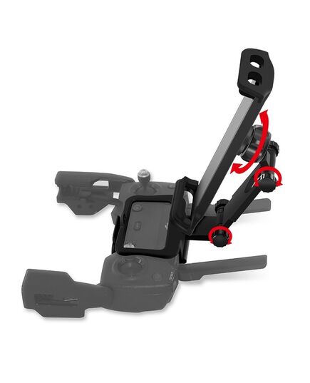 Держатель смартфона/планшета 4-12 дюймов для пульта DJI Mavic Pro / Platinum / Air / Mini / Mini SE, Mavic 2 и Spark (YX), изображение 6