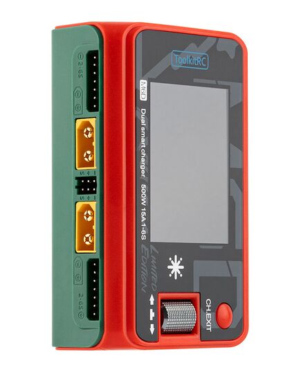 Зарядное устройство ToolkitRC M6D, Цвет: Новогодний, изображение 2