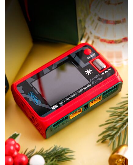 Зарядное устройство ToolkitRC M6D, Цвет: Новогодний, изображение 7