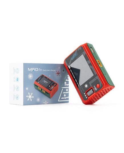 Зарядное устройство ToolkitRC M6D, Цвет: Новогодний, изображение 11