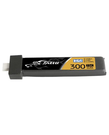 Аккумулятор Tattu 300мАч 1S 75C LiHV (BT2.0), Комплектация: 1 шт., изображение 2