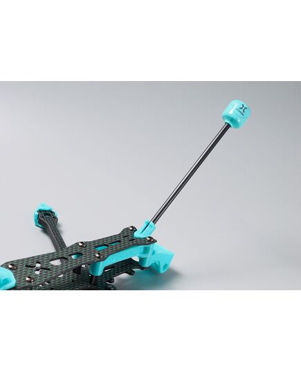 Антенна Foxeer Lollipop 4 Plus 5,8 ГГц (RHCP / LHCP), Поляризация: LHCP, Разъём: SMA, Длина: 150 мм, Цвет: Бирюзовый, Количество: 1 шт., изображение 3