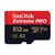 Карта памяти 512Gb SanDisk Extreme Pro microSDXC Class 10 UHS-I U3 V30 A2, Производитель: SanDisk, Версия: Extreme Pro, Объём памяти: 512 Гб, Комплектация: карта + SD адаптер, изображение 2
